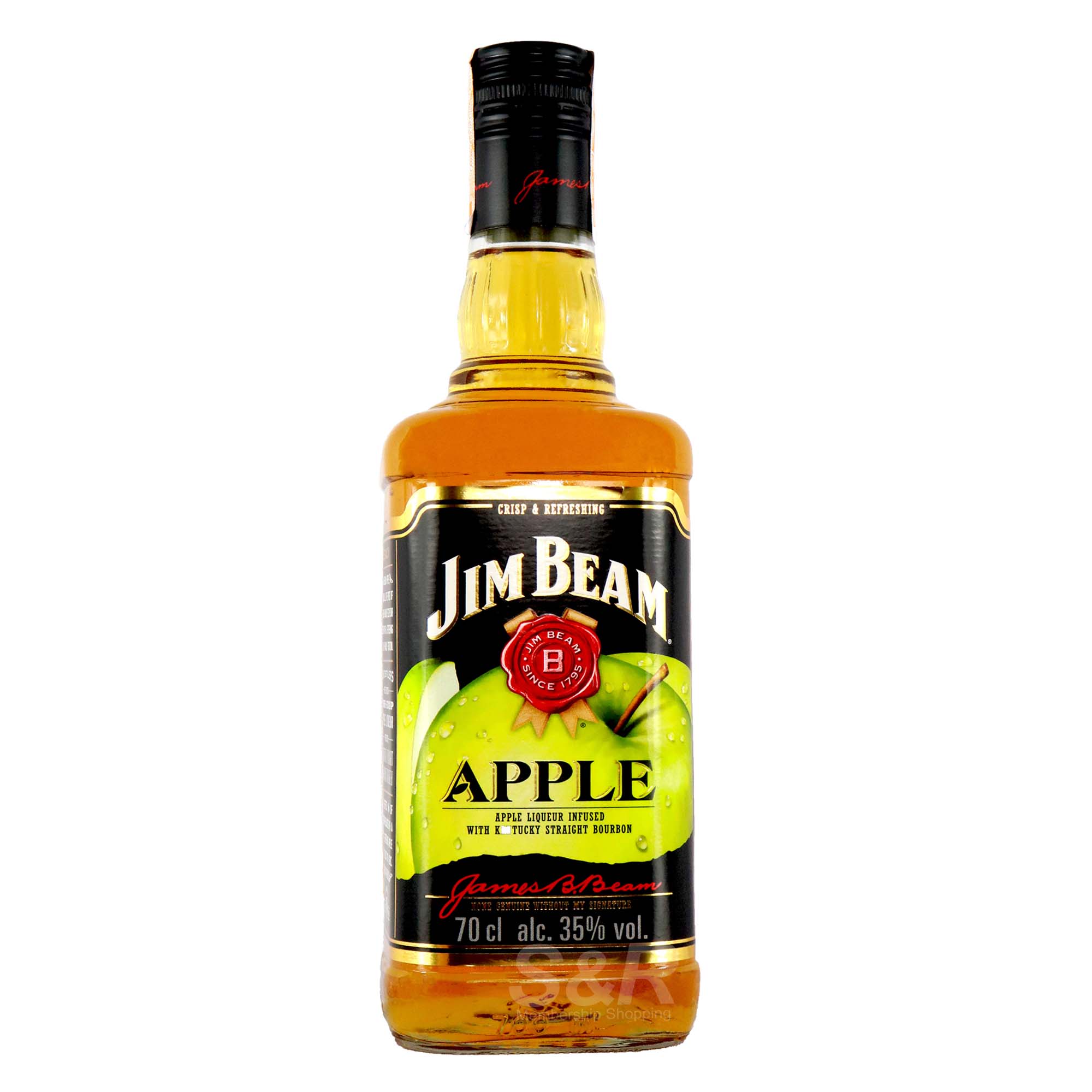 Jim Beam Apple Kentucky Straight Bourbon Whisky 700mL Jim Beam Apple Kentucky Straight Bourbon Whisky 700mL